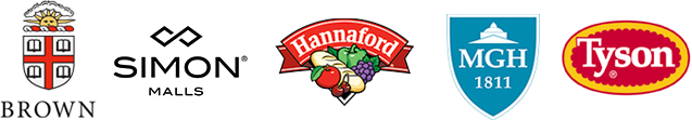See our food waste collection business partners such as Hannaford, Mass General Hospital, Brown University, Tyson foods, and Simon Malls 
